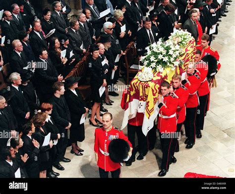 diana of wales coffin.